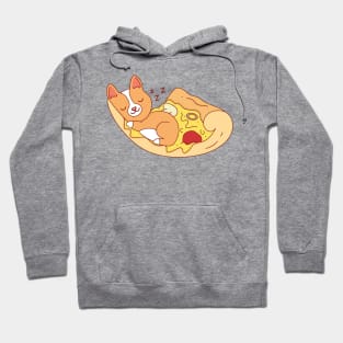 Sleeping Pizza Puppy Hoodie